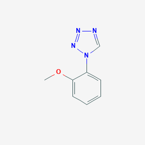 molecular formula C8H8N4O B176882 1-(2-methoxyphenyl)-1H-tetrazole CAS No. 99584-32-4