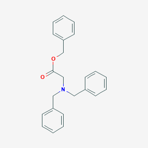molecular formula C23H23NO2 B176900 Benzyl 2-(dibenzylamino)acetate CAS No. 141483-49-0