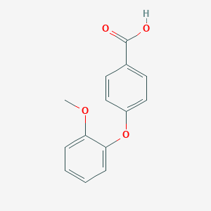 molecular formula C14H12O4 B176911 4-(2-甲氧基苯氧基)苯甲酸 CAS No. 103203-54-9