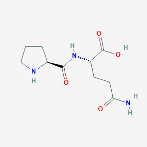 molecular formula C10H17N3O4 B176912 Prolyl-Glutamine CAS No. 18668-08-1