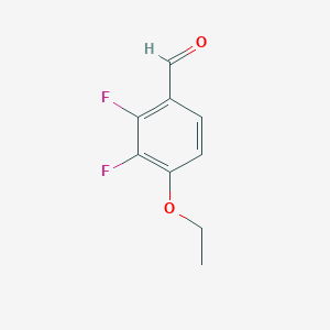 molecular formula C9H8F2O2 B176945 4-Ethoxy-2,3-difluorobenzaldehyde CAS No. 126162-95-6