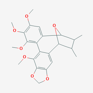molecular formula C23H26O7 B176947 Neokadsuranin CAS No. 115181-68-5