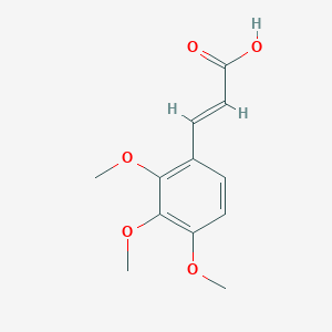 molecular formula C12H14O5 B176962 2,3,4-三甲氧基肉桂酸 CAS No. 116406-19-0