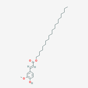 molecular formula C30H50O4 B176965 Eicosyl ferulate CAS No. 133882-79-8