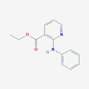 molecular formula C14H14N2O2 B176993 2-(苯氨基)烟酸乙酯 CAS No. 115891-18-4