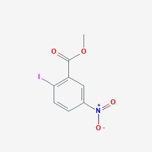 molecular formula C8H6INO4 B176996 Methyl 2-iodo-5-nitrobenzoate CAS No. 112239-00-6