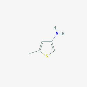 molecular formula C5H7NS B177002 5-Methylthiophen-3-amine CAS No. 153137-85-0