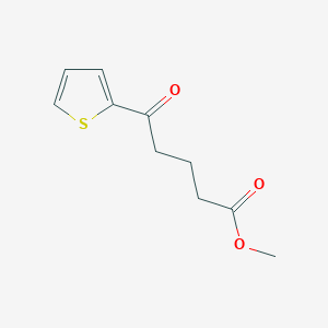 molecular formula C10H12O3S B177003 Methyl 5-oxo-5-(thiophen-2-yl)pentanoate CAS No. 18760-47-9
