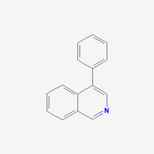molecular formula C15H11N B177005 4-苯基异喹啉 CAS No. 19571-30-3