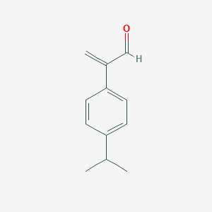 B177032 2-[4-(Propan-2-yl)phenyl]prop-2-enal CAS No. 198759-16-9