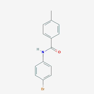 molecular formula C14H12BrNO B177033 N-(4-bromophenyl)-4-methylbenzamide CAS No. 158525-82-7