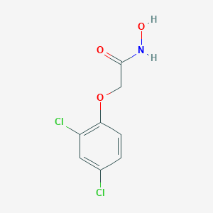 molecular formula C8H7Cl2NO3 B177049 2-(2,4-Dichlorophenoxy)-n-hydroxyacetamide CAS No. 13359-22-3