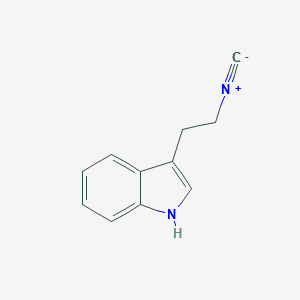 molecular formula C11H10N2 B177051 3-(2-isocyanoethyl)-1H-indole CAS No. 100571-64-0