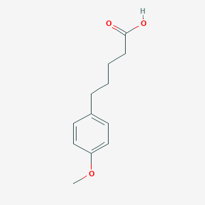 molecular formula C12H16O3 B177056 5-(4-Methoxyphenyl)pentanoic acid CAS No. 7508-04-5