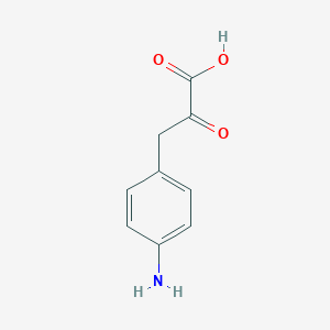 molecular formula C9H9NO3 B177059 3-(4-Aminophenyl)-2-oxopropanoic acid CAS No. 16921-36-1