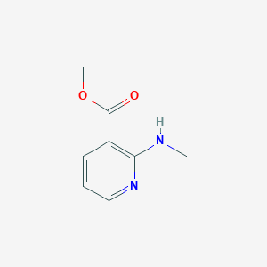 molecular formula C8H10N2O2 B177066 Methyl 2-(methylamino)pyridine-3-carboxylate CAS No. 110457-42-6