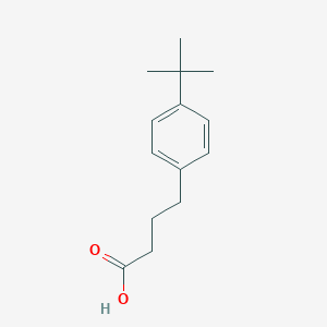 molecular formula C14H20O2 B177068 4-(4-tert-butylphenyl)butanoic Acid CAS No. 24475-36-3