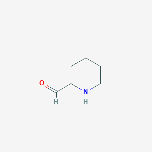 B177073 Piperidine-2-carbaldehyde CAS No. 144876-20-0