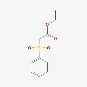 molecular formula C10H12O4S B177102 Ethyl 2-(phenylsulfonyl)acetate CAS No. 7605-30-3