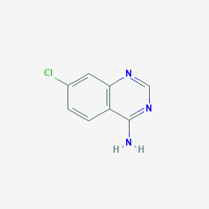 molecular formula C8H6ClN3 B177136 7-Chloroquinazolin-4-amine CAS No. 19808-36-7