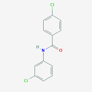 molecular formula C13H9Cl2NO B177152 4-chloro-N-(3-chlorophenyl)benzamide CAS No. 2447-96-3