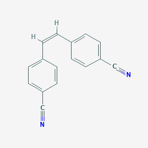 molecular formula C16H10N2 B177162 4,4'-Dicyanostilbene CAS No. 6292-62-2