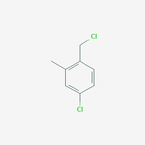 molecular formula C8H8Cl2 B177171 4-氯-1-(氯甲基)-2-甲基苯 CAS No. 16470-09-0