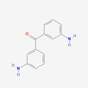 molecular formula C13H12N2O B177173 3,3'-二氨基联苯酮 CAS No. 611-79-0