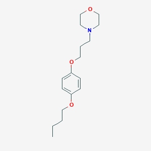 molecular formula C17H28ClNO3 B177174 Pramoxine Hydrochloride CAS No. 140-65-8