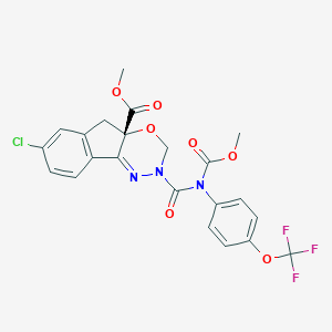 molecular formula C22H17ClF3N3O7 B177179 Indoxacarb CAS No. 174060-41-4