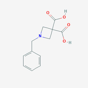 1-benzylazetidine-3,3-dicarboxylic Acid