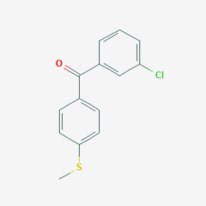 3-Chloro-4'-(methylthio)benzophenone