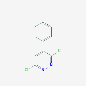 molecular formula C10H6Cl2N2 B177254 3,6-Dichloro-4-phenylpyridazine CAS No. 10338-17-7