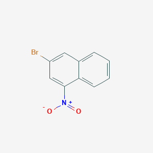 molecular formula C10H6BrNO2 B177257 3-Bromo-1-nitronaphthalene CAS No. 102153-47-9