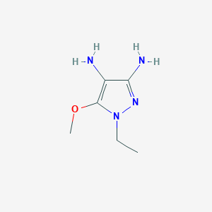 1-Ethyl-5-methoxy-1H-pyrazole-3,4-diamine