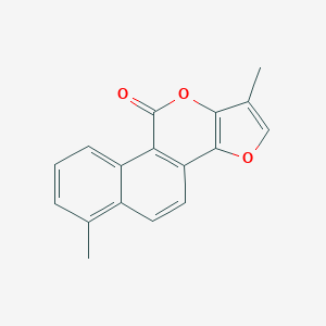 molecular formula C17H12O3 B177292 Tanshinlactone CAS No. 105351-70-0