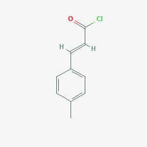 molecular formula C10H9ClO B177324 (2E)-3-(4-Methylphenyl)acryloyl chloride CAS No. 13565-07-6