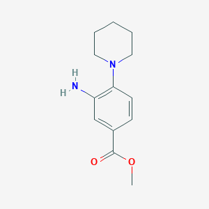 Methyl 3-amino-4-piperidin-1-ylbenzoate