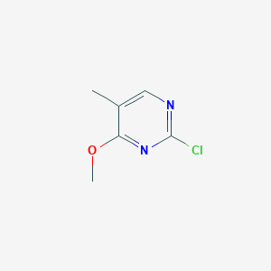 molecular formula C6H7ClN2O B177339 2-Chloro-4-methoxy-5-methylpyrimidine CAS No. 135292-35-2