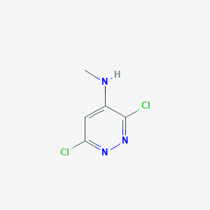 3,6-dichloro-N-methylpyridazin-4-amine