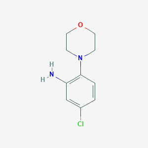 5-Chloro-2-morpholin-4-yl-phenylamine