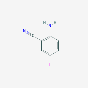 molecular formula C7H5IN2 B177357 2-Amino-5-iodobenzonitrile CAS No. 132131-24-9