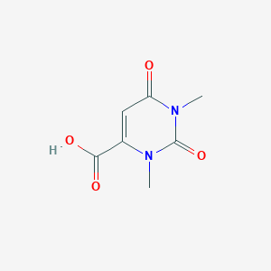 molecular formula C7H8N2O4 B177360 1,3-二甲基乳酸 CAS No. 4116-38-5