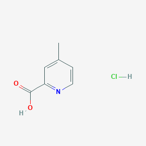 molecular formula C7H8ClNO2 B177366 4-Methylpyridine-2-carboxylic acid;hydrochloride CAS No. 123811-73-4