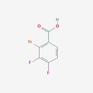 molecular formula C7H3BrF2O2 B177370 2-Bromo-3,4-difluorobenzoic acid CAS No. 170108-05-1