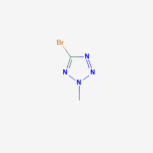 molecular formula C2H3BrN4 B177376 5-Bromo-2-methyltetrazole CAS No. 16681-80-4