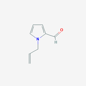 molecular formula C8H9NO B177418 1-Allyl-1H-pyrrole-2-carbaldehyde CAS No. 101001-68-7
