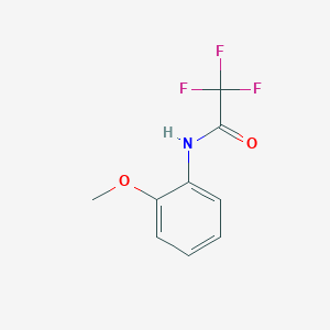 molecular formula C9H8F3NO2 B177424 2,2,2-Trifluoro-n-(2-methoxyphenyl)acetamide CAS No. 14815-12-4