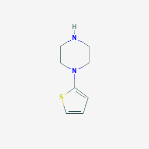 molecular formula C8H12N2S B177432 1-(噻吩-2-基)哌嗪 CAS No. 108768-19-0