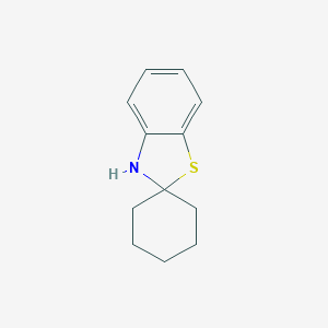 3H-spiro[1,3-benzothiazole-2,1'-cyclohexane]